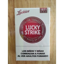 Cigarros lucky Strike Rojo